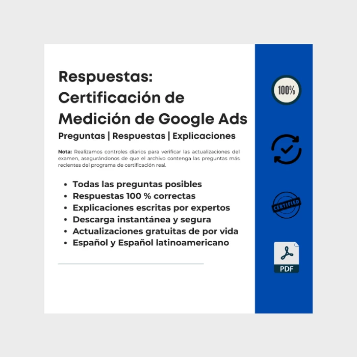 Certificación de Medición de Google Ads